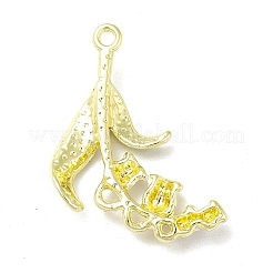 Rack Plating Alloy Enamel Chandelier Component Links&nbsp;PALLOY-M199-11G-A