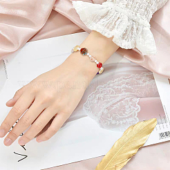 100Pcs 10 Style Transparent Czech Glass Beads&nbsp;GLAA-FH0001-72