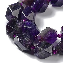 Natural Amethyst Beads Strands&nbsp;G-C182-16-02