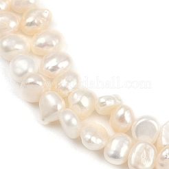 Natural Cultured Freshwater Pearl Beads Strands&nbsp;PEAR-P064-19D-08A