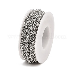 304 Stainless Steel Infinity Link Chains&nbsp;CHS-Z009-01P