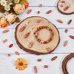 3 Sets 3 Styles Wood Beads&nbsp;WOOD-SC0002-06B
