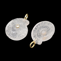 Natural Quartz Crystal Pendants&nbsp;G-H353-02G-01