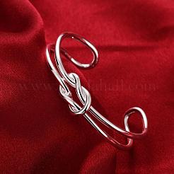 Fashion Brass Cuff Bangles for Women&nbsp;BJEW-BB01512