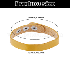 1Pc Adjustable Leather Bracelet for Women Men&nbsp;BJEW-LP0002-57E