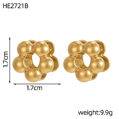 304 Stainless Steel Hoop Earring&nbsp;STAS-OY012-05G