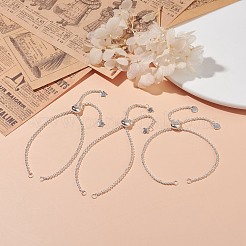 304 Stainless Steel Rolo Chain Slider Bracelet Making&nbsp;AJEW-JB01111