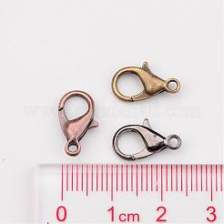1 Box 240PCS 6 Colors Zinc Alloy Lobster Claw Clasps&nbsp;PALLOY-JP0002