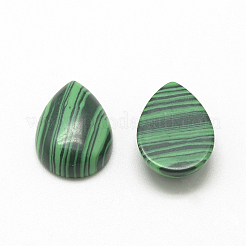 Synthetic Malachite Cabochons&nbsp;G-R417-10x14-38