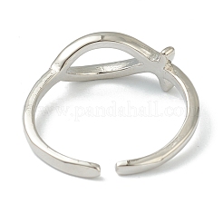 Brass Cuff Rings&nbsp;RJEW-L100-002