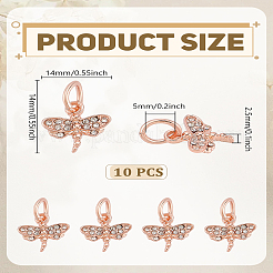 10Pcs Rack Plating Alloy Charms&nbsp;ALRI-LP0001-02