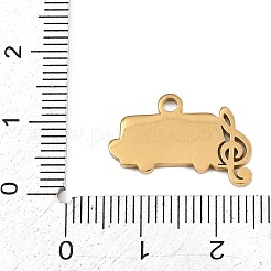 304 Stainless Steel Pendants&nbsp;SA-CBAE30B-03H-G
