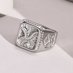 304 Stainless Steel Finger Rings for Men&nbsp;WG77451-02