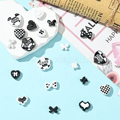 20Pcs 20 Styles Baking Paint Alloy Beads&nbsp;FIND-CJ0003-34