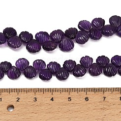 Natural Amethyst Carved Beads Strands&nbsp;GG-CBA0C95-D04