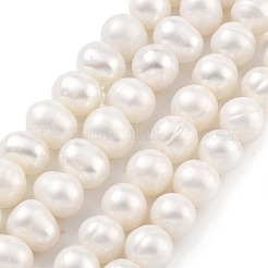 Natural Cultured Freshwater Pearl Beads Strands&nbsp;PEAR-C003-13C
