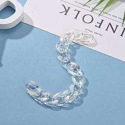 Handmade Transparent Acrylic Cable Chains&nbsp;AJEW-JB00809