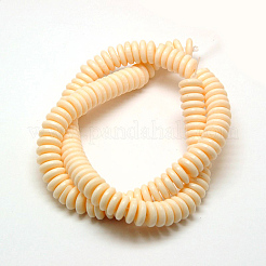 Imitation Amber Resin Heishi Beads Strands&nbsp;RESI-A009G-8mm-05