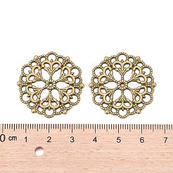 Tibetan Style Filigree Joiners Links&nbsp;TIBE-A11623-AB-FF