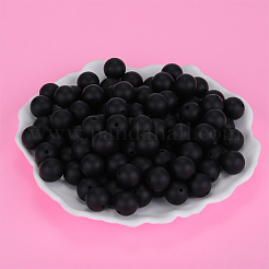 Round Silicone Focal Beads&nbsp;SI-JX0046A-27