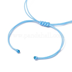 Glass & Glass Seed Beaded Braided Bead Bracelets&nbsp;BJEW-MZ00315
