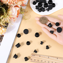 32Pcs 4 Style Silicone Bottle Seal Plug&nbsp;AJEW-GF0008-10C-01