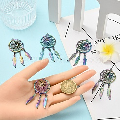 5Pcs Alloy Big Pendants&nbsp;FIND-YW0008-54