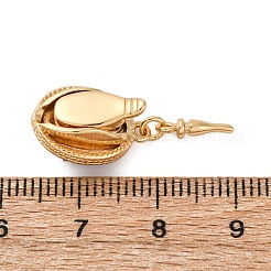 Brass Box Clasps&nbsp;KK-P291-50G