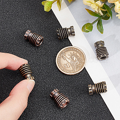 6Pcs 3 Color EDC Brass Knife String Pendant Light Parachute String Tool&nbsp;KK-NB0002-90