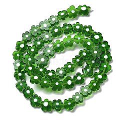 Handmade Millefiori Lampwork Beads Strands&nbsp;LAMP-F035-09J