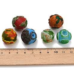 Handmade Bumpy Lampwork Beads&nbsp;LA-CBA7A1F-02B