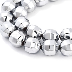 Electroplate Non-magnetic Synthetic Hematite Bead Strands&nbsp;G-F300-30-01