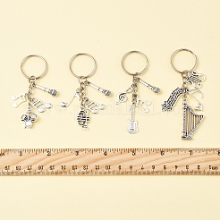 Music Theme Alloy Keychain&nbsp;KEYC-FS00029-03