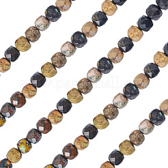 1 Strand Natural HuBei Turquoise Beads Strands&nbsp;G-TA0003-38