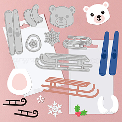 Carbon Steel Cutting Dies Stencils&nbsp;DIY-WH0309-435