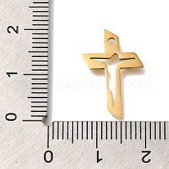 201 Stainless Steel Pendants&nbsp;STAS-R136-31G