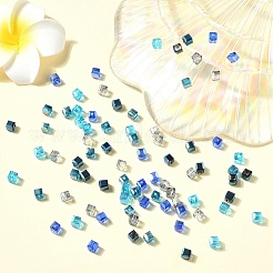 80Pcs 5 Colors Electroplate Glass Beads&nbsp;EGLA-YW0001-78