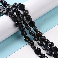 Natural Blue Tiger Eye Beads Strands&nbsp;G-A208-11