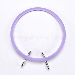 Ring Embroidery Plastic Hoops&nbsp;TOOL-WH0029-05B