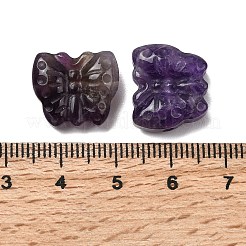 Natural Amethyst Carved Beads&nbsp;G-L636-B06-01