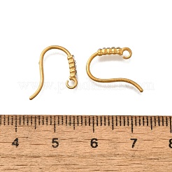 304 Stainless Steel Rhinestone Earring Hooks&nbsp;STAS-D310-01G-02