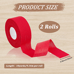 2 Rolls Cotton Underwrap Bandages&nbsp;AJEW-CY0002-38A