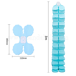 Clover Paper Pull Flowers&nbsp;AJEW-NB0001-29