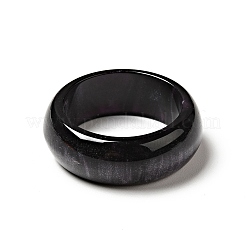 Resin Plain Band Finger Ring for Women&nbsp;LS-RJEW-C034-01B