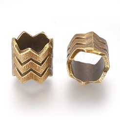 Tibetan Style Alloy Beads&nbsp;TIBEB-60709-AB-FF