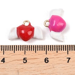 Alloy Enamel Pendants&nbsp;ENAM-A012-15G