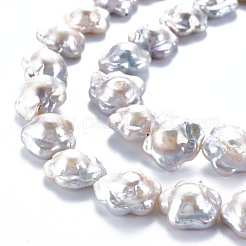 Natural Keshi Pearl Beads Strands&nbsp;PEAR-S020-A01