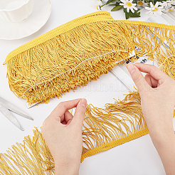 Polyester Latin Fringe Lace&nbsp;OCOR-WH0066-12A-04