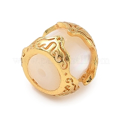 Natural White Shell Column Beads&nbsp;GG-D002-01G-03