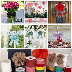 Burlap Ribbons For Craft Making&nbsp;OCOR-WH20012-22E